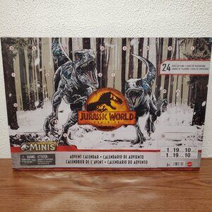 Seasonal Decor Jurassic World Dominion Advent Calendar - New and Sealed